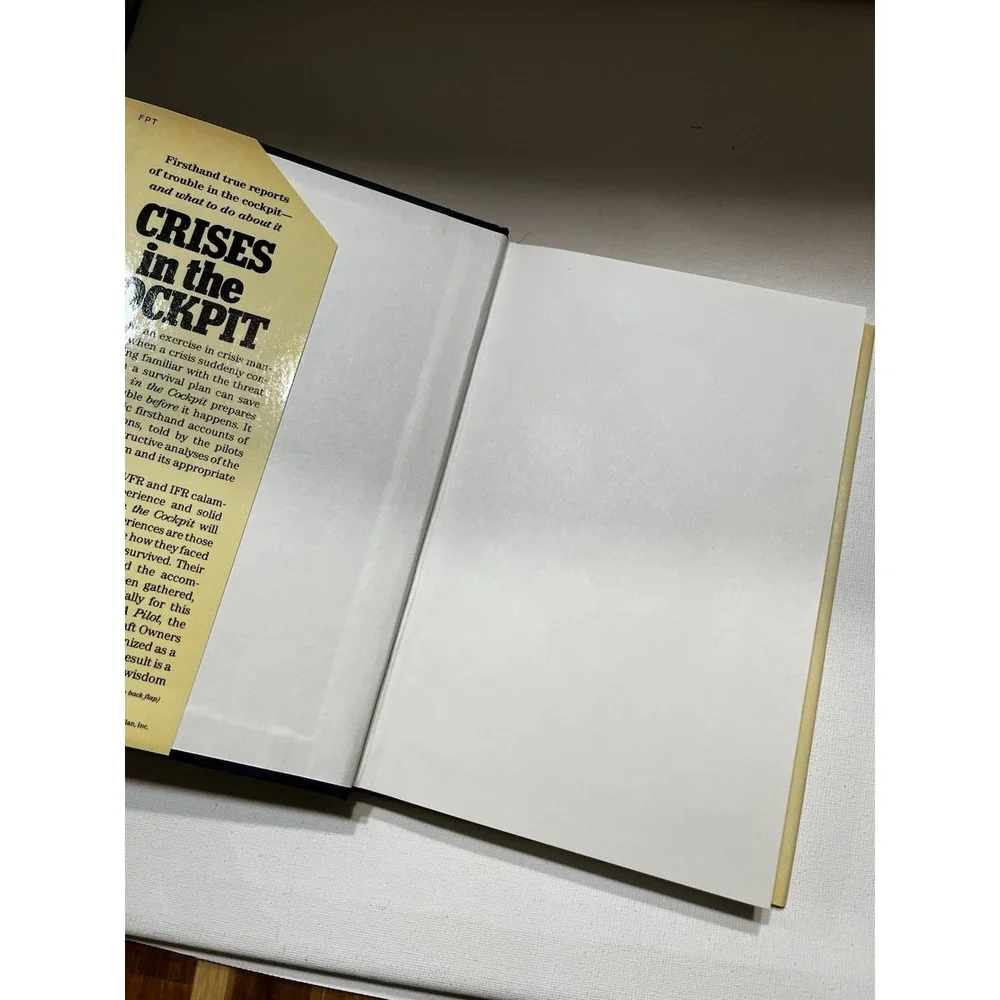 Crises in the Cockpit Hardcover Edited By‎ Norbert Slepyan